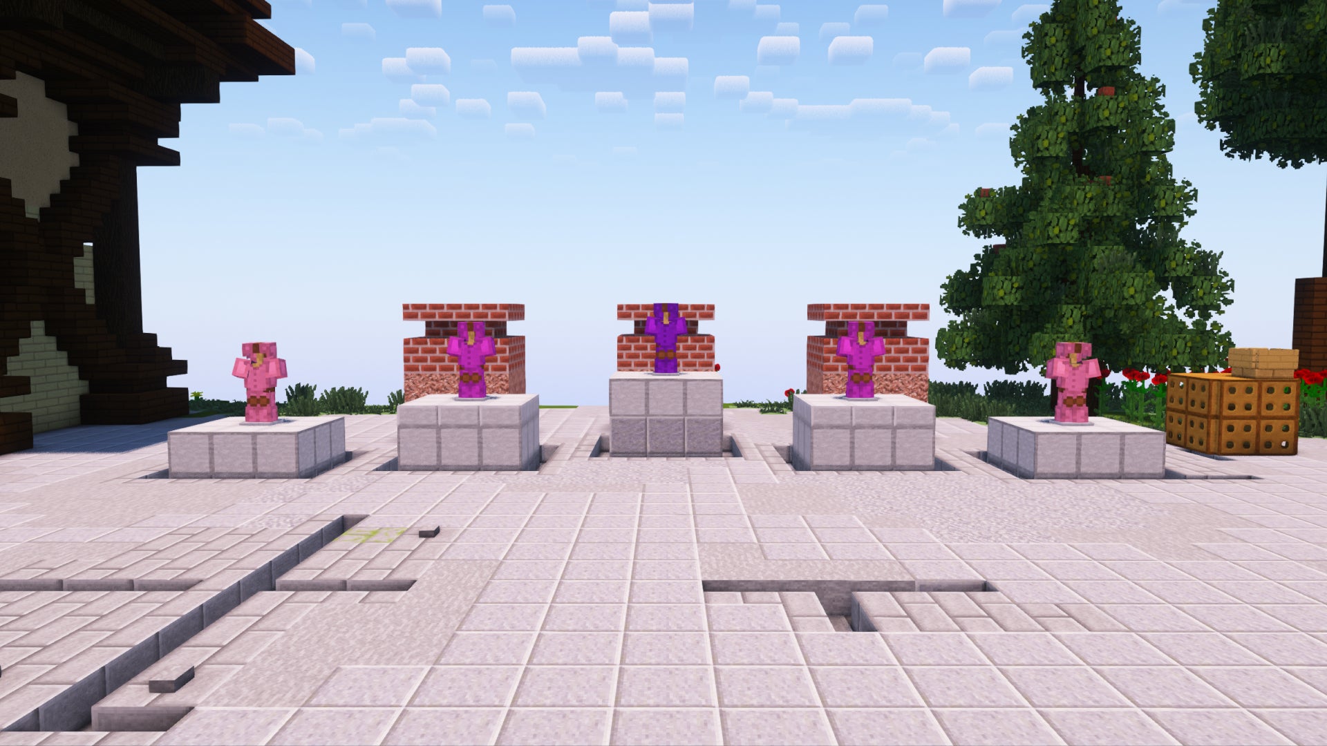 Colorful Ruined Arch