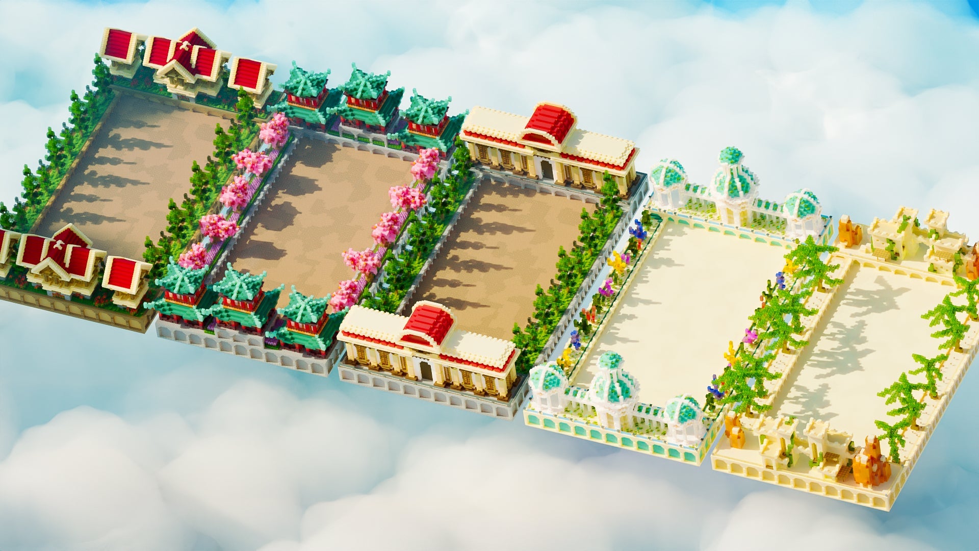 Minecraft Multi-Theme Maps