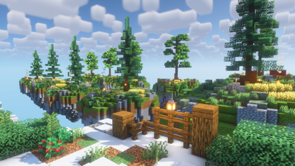 25 SkyBlock Starter Islands
