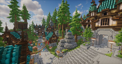 Azure Heaven Castle